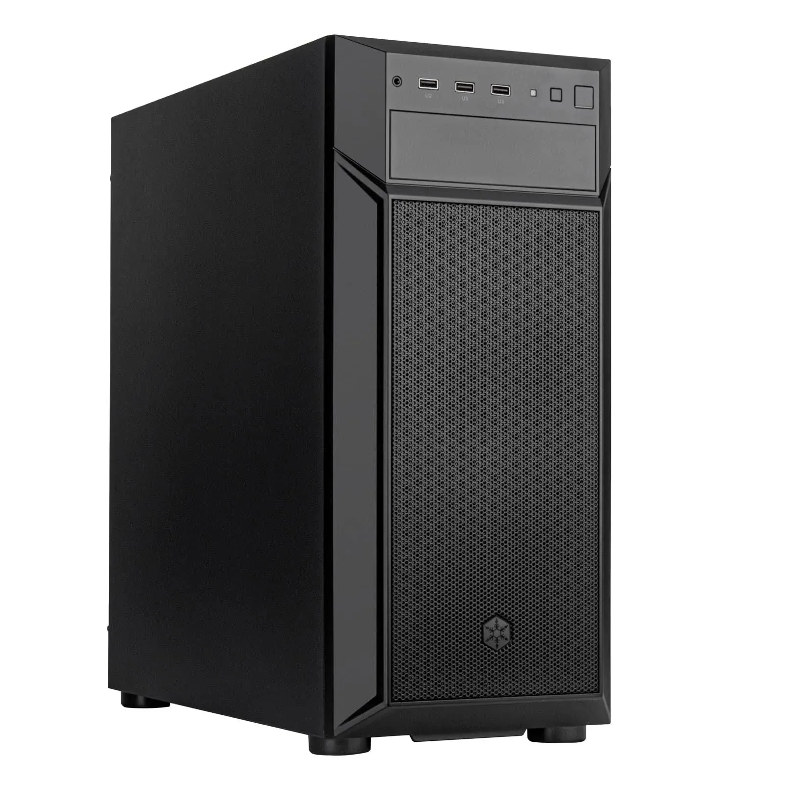 Silverstone FA513-B-C FARA 513 USB-C Mesh Front Panel Mid Tower Case