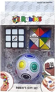 Rubiks 3 Piece Gift Set | Squishy Cube | Magic Star | Rainbow Ball. Sealed New!