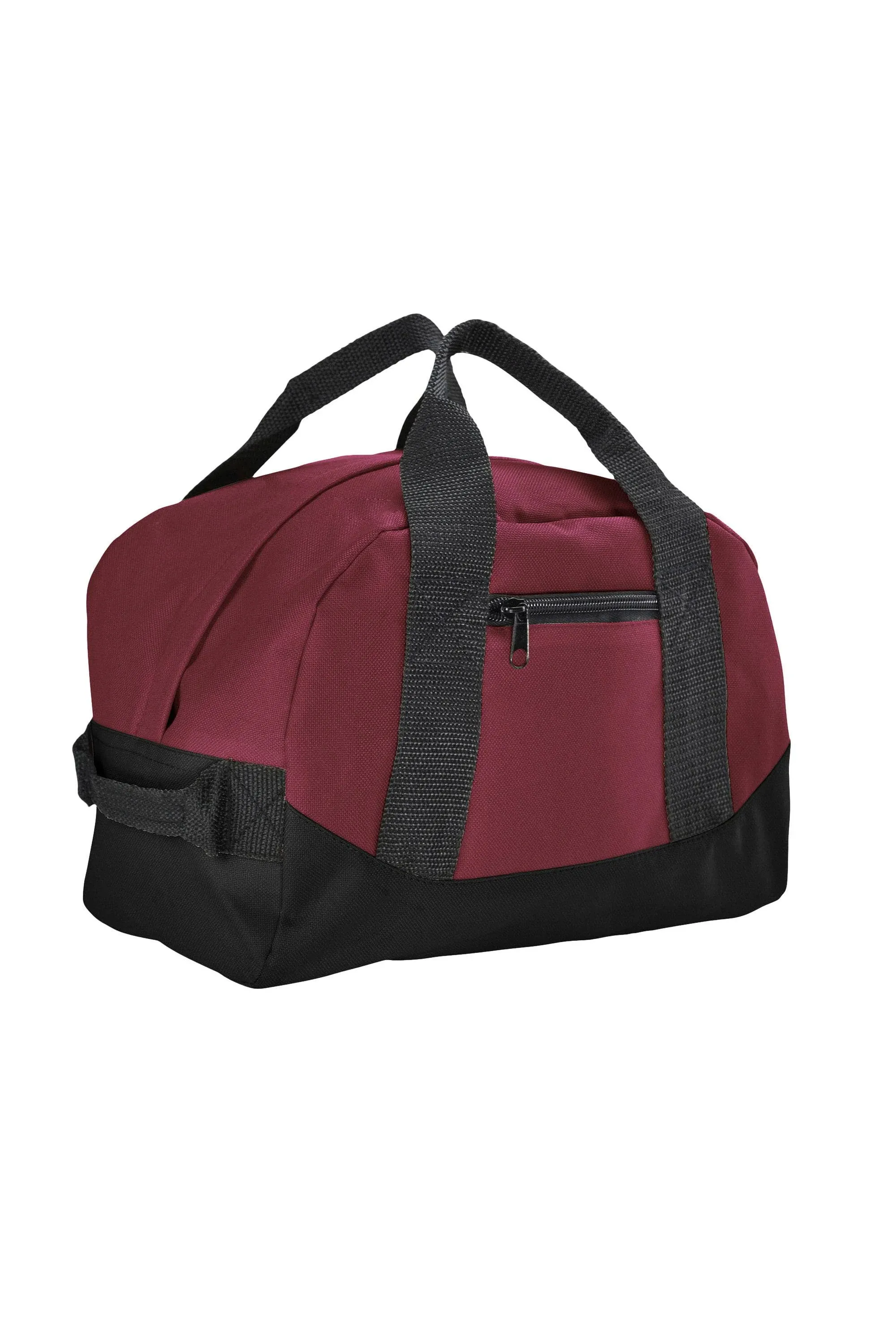 Duffel Bag for Women - 12" Mini Small Two-Tone Duffel Bag