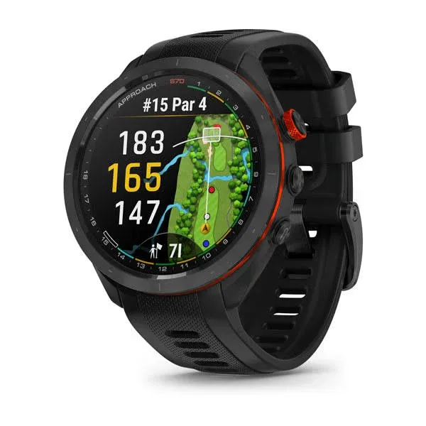 Garmin Approach S70, 42mm, Premium GPS Golf Watch, Powder Gray