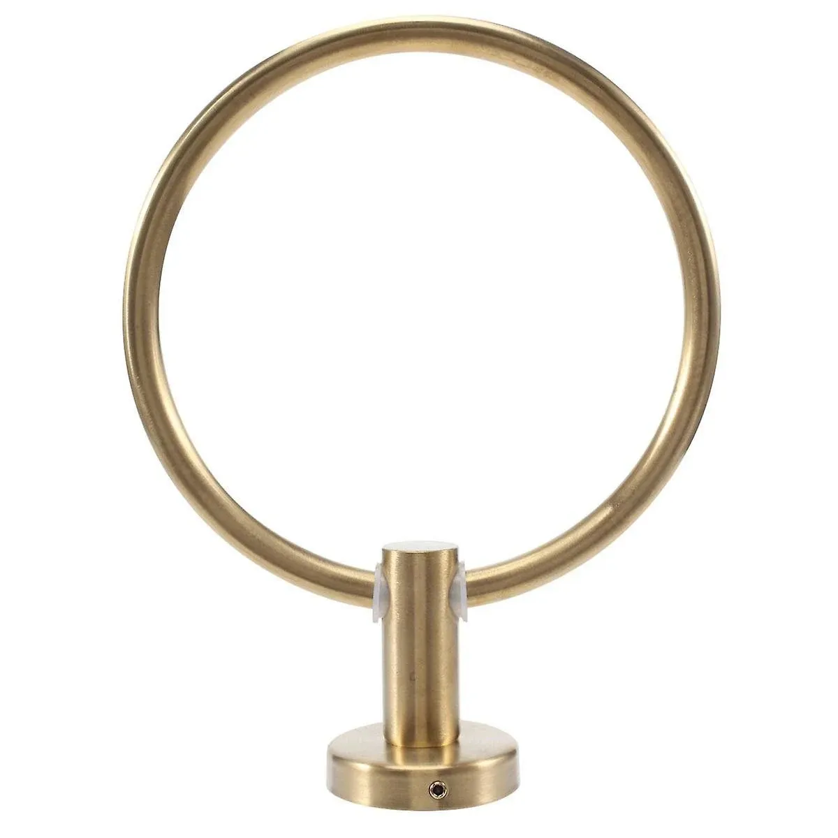 Gold Stainless Steel Towel Holder Bathroom Round Towel Rings Towel Rack Accessories