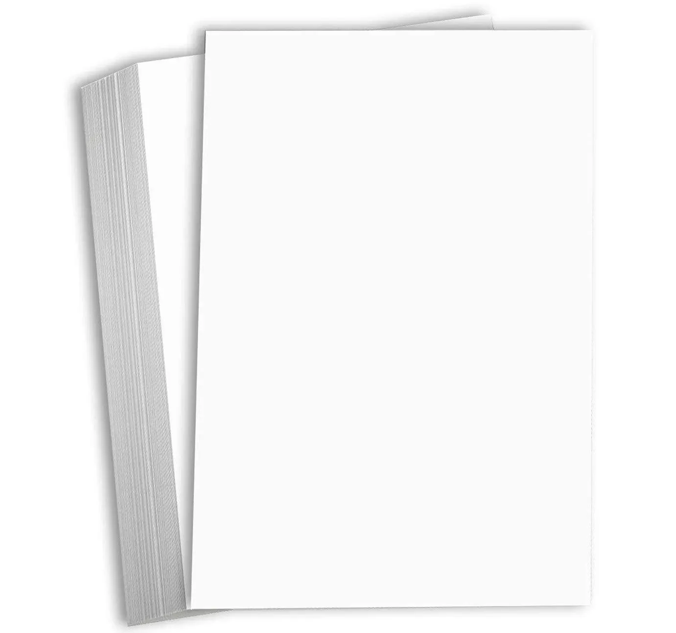 White Cardstock Thick 11x17 Paper - Heavy Weight 100 lb Cover Card Stock 50 Pack