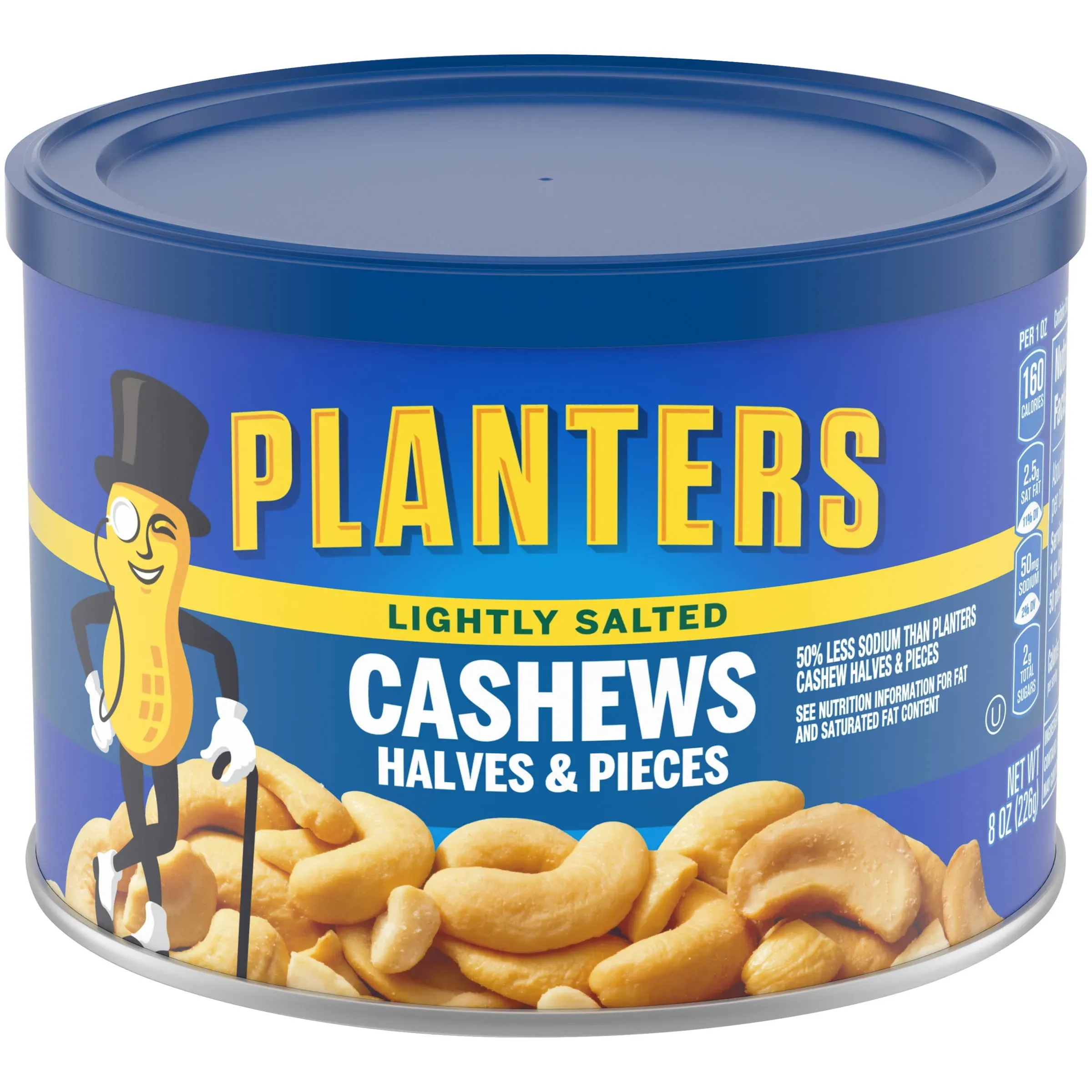 Planters Cashew, Halves & Pieces, Salted - 14 oz