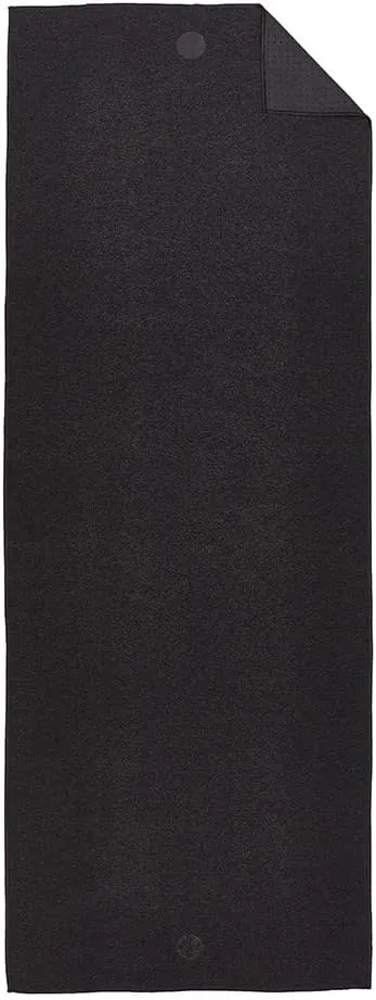 Manduka Yogitoes Yoga Mat Towel Onyx