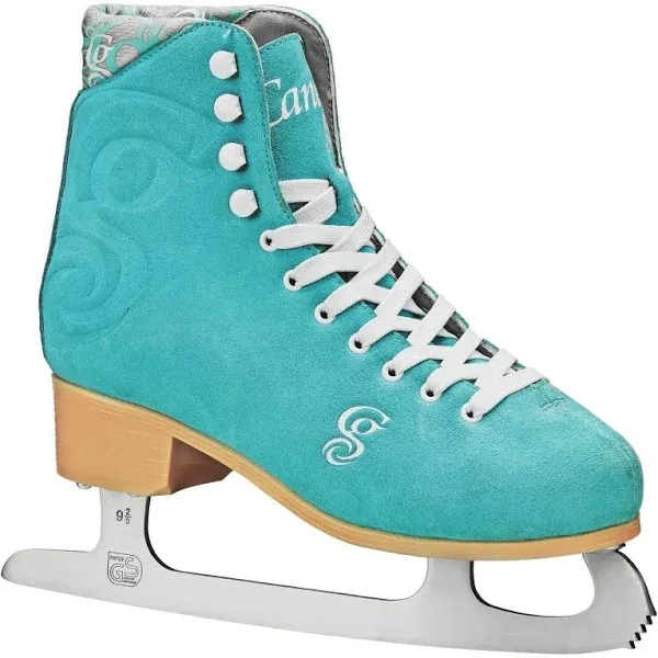 Lake Placid Women's Candi Grl Carlin Ice Skates Seafoam 9