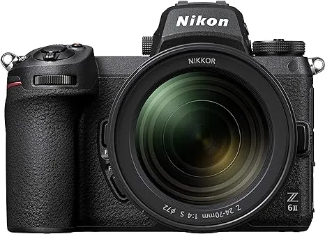 Nikon Z 6II Mirrorless Digital Camera with 24-70mm F-4 Lens