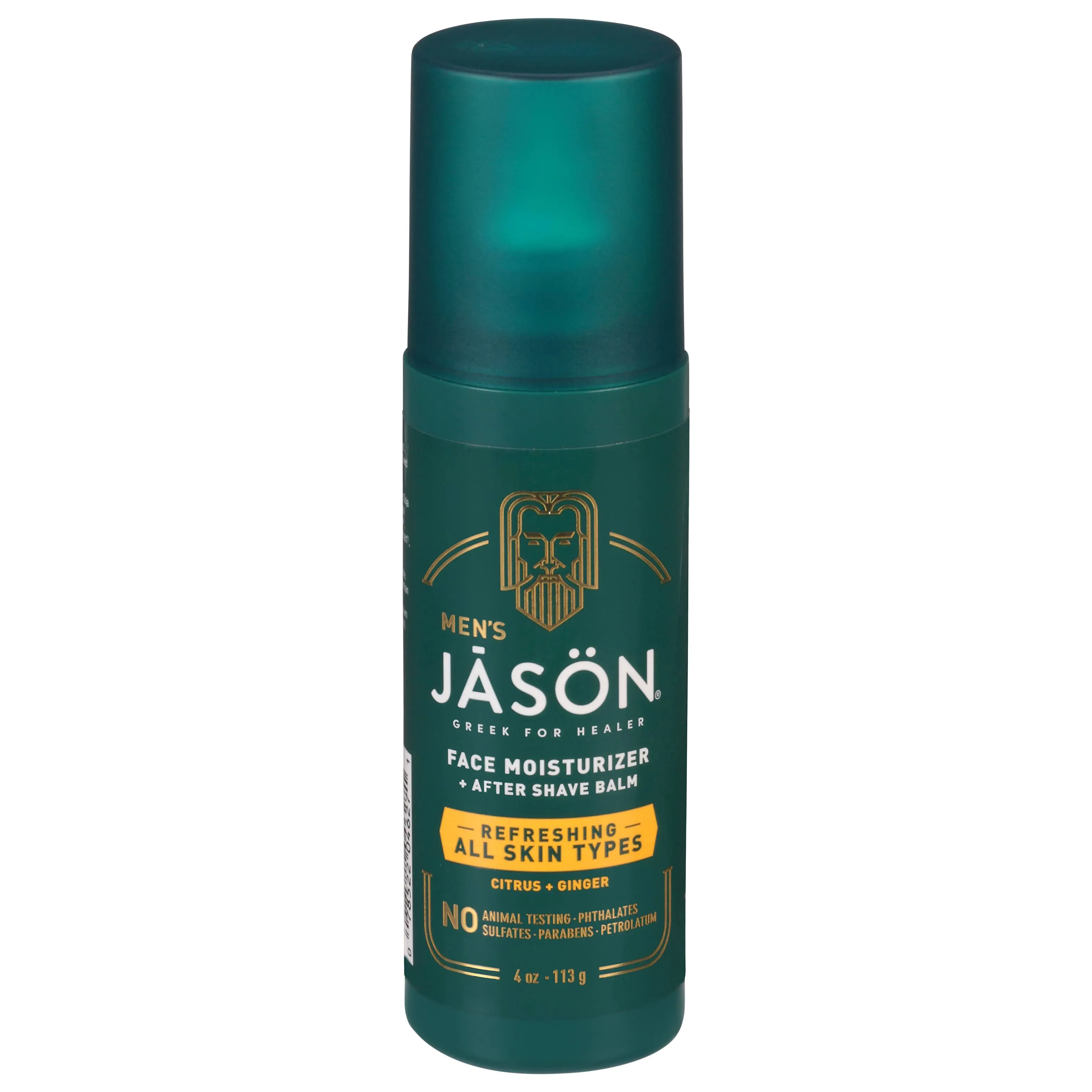 Jason Men's Refreshing Lotion and Aftershave Balm, 4 oz