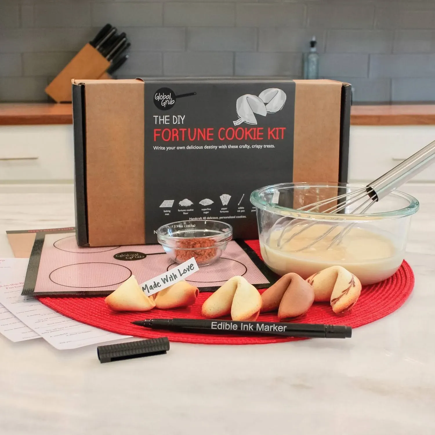 Fortune Cookie Making Kit | Create Your Own Fortune Cookie