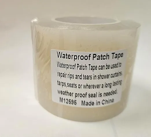 Clear Waterproof Patch Tape Weatherproof No Rips And Tears Sealing For Indoor An