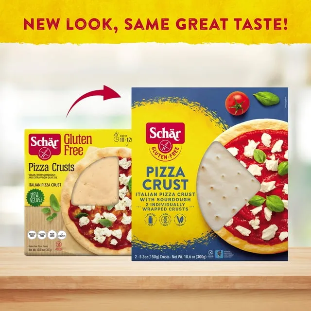 Schar Pizza Crust - Gluten Free - Case of 4 - 10.6 oz