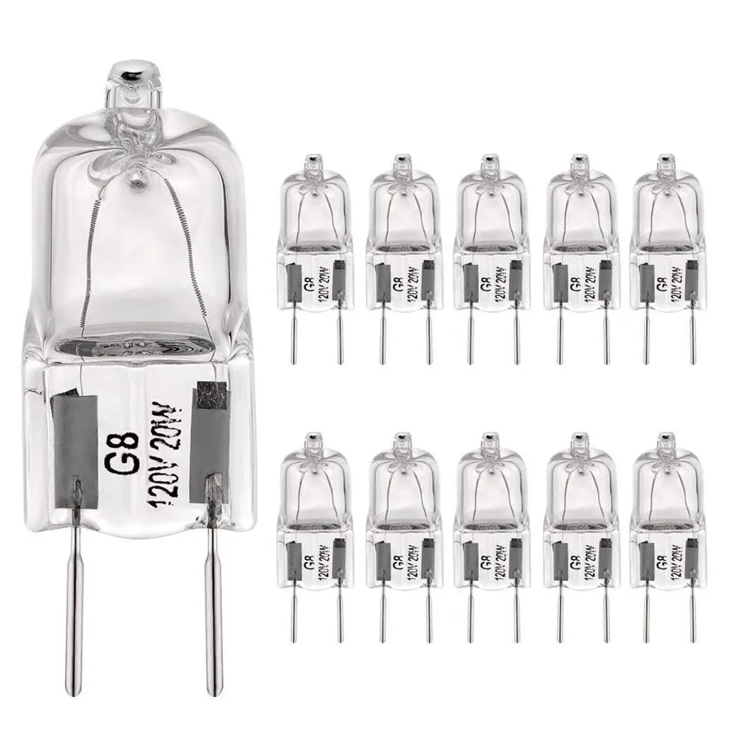 G8 Light Bulbs 20Watt 120Volt Halogen Light Bulb