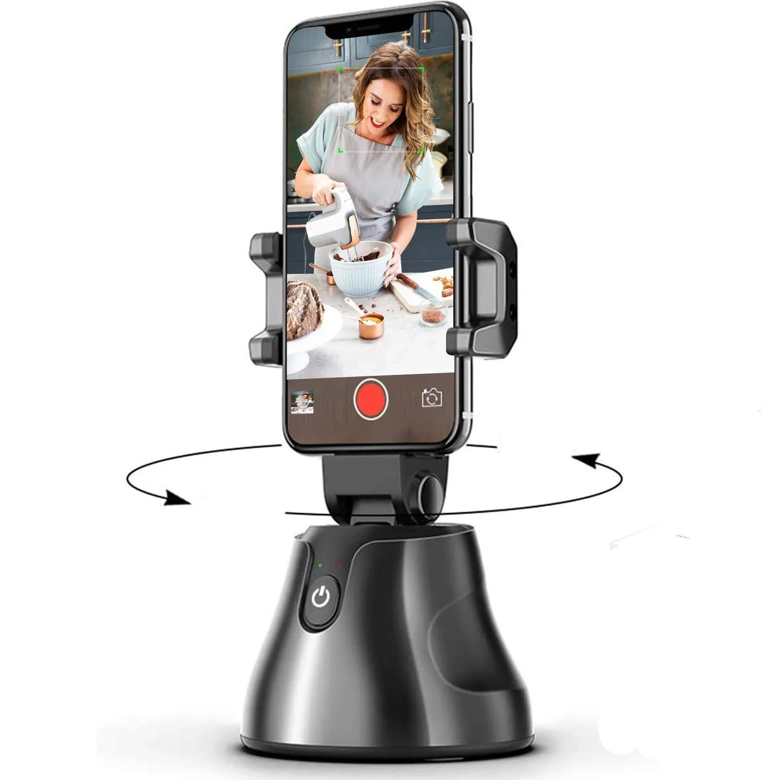 CAMERAMAN 360 Rotating Smart Phone Holder For SELFIES, REELZ, VIDEO SHOWS 