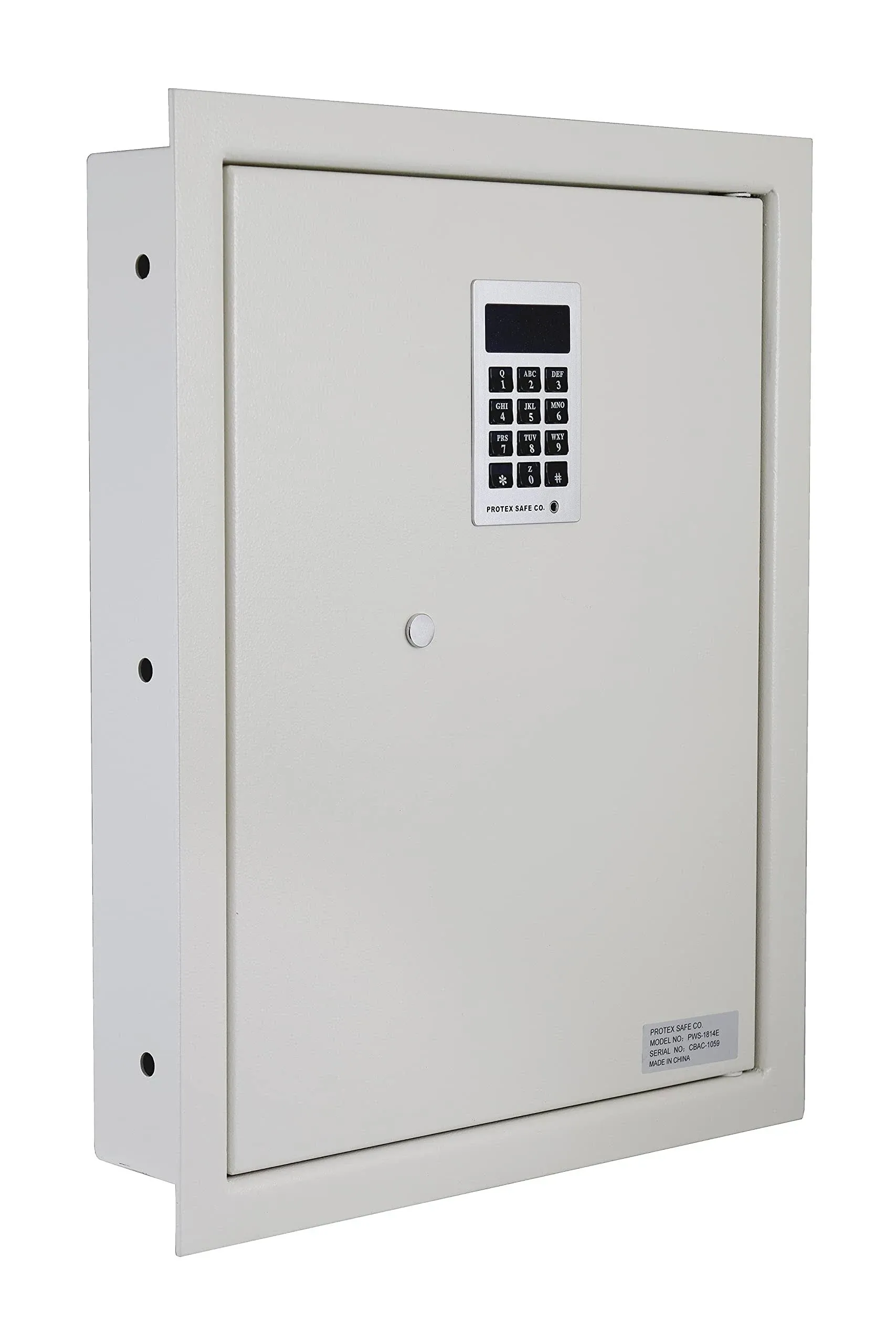 Protex PWS-1814E Electronic Keypad Wall Safe