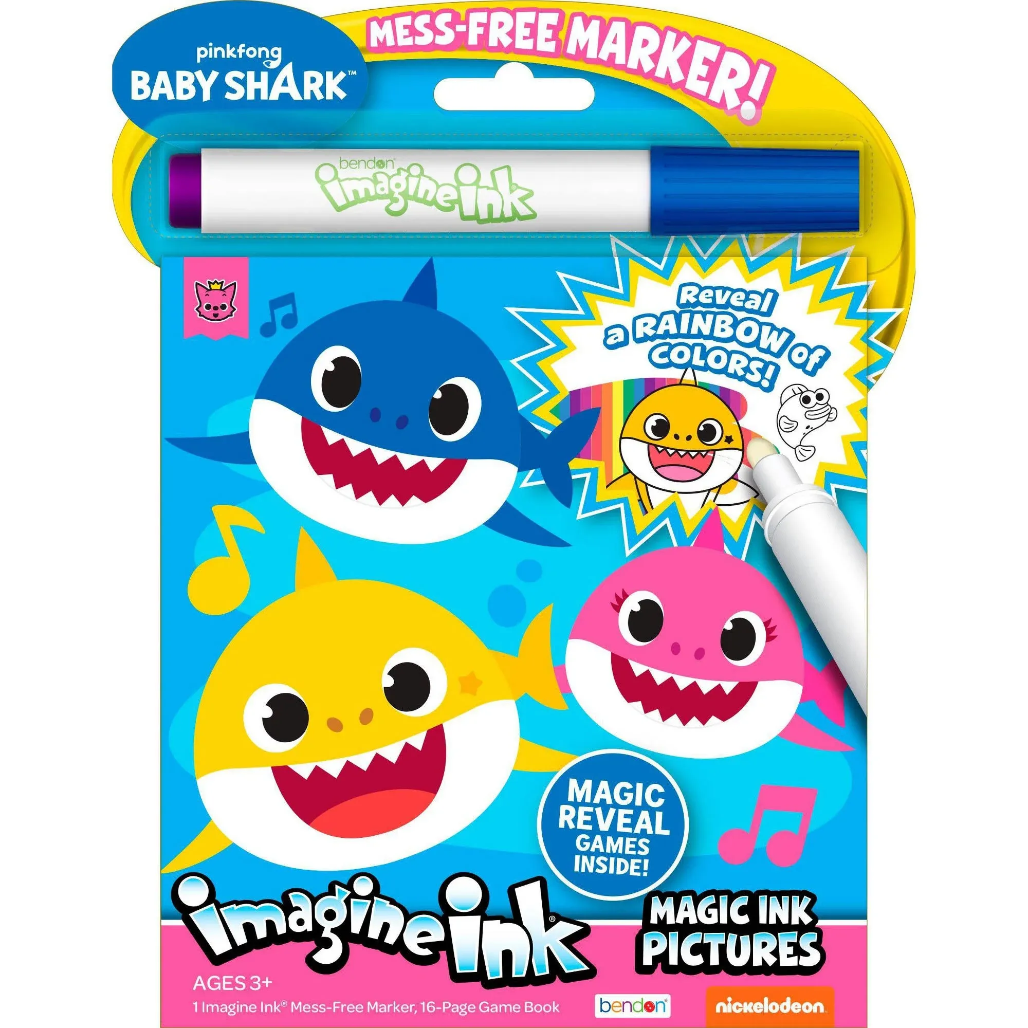 Baby Shark Imagine Ink Magic Ink Pictures [Book]