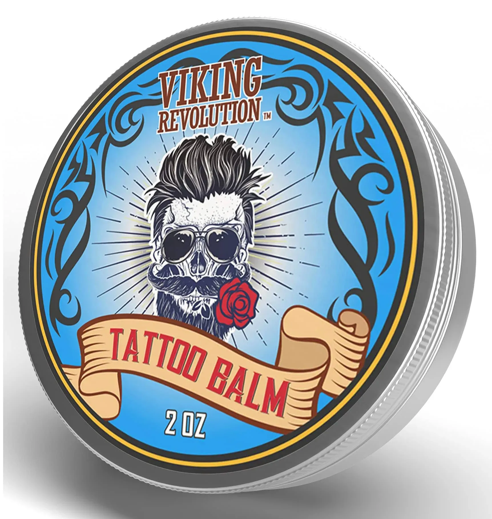 Viking Revolution Tattoo Care Balm for Before During & Post Tattoo - Safe Natural ...