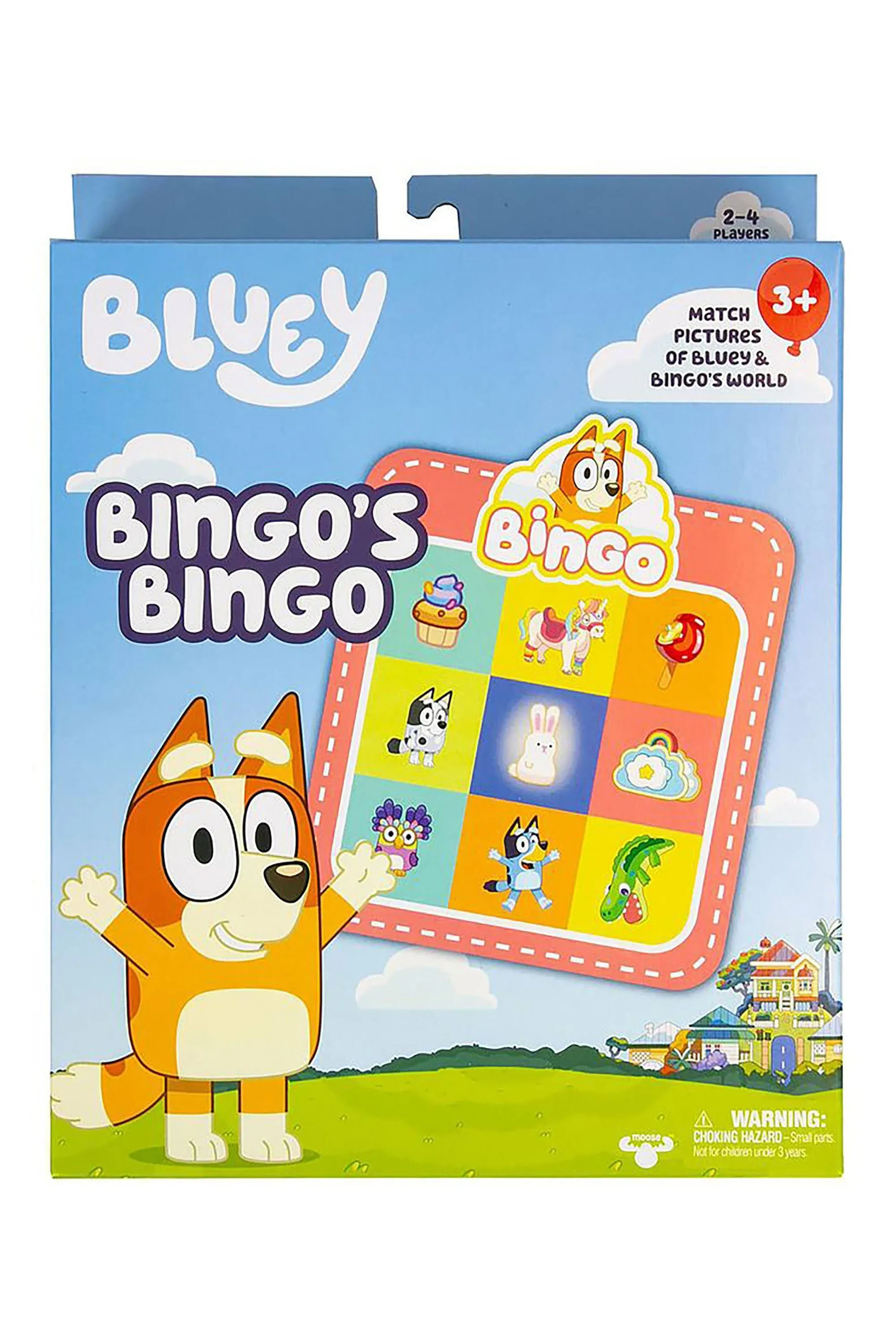 Bluey - Bingo's Bingo Card Game - Fun Matching Game Where You Match Images (13034)