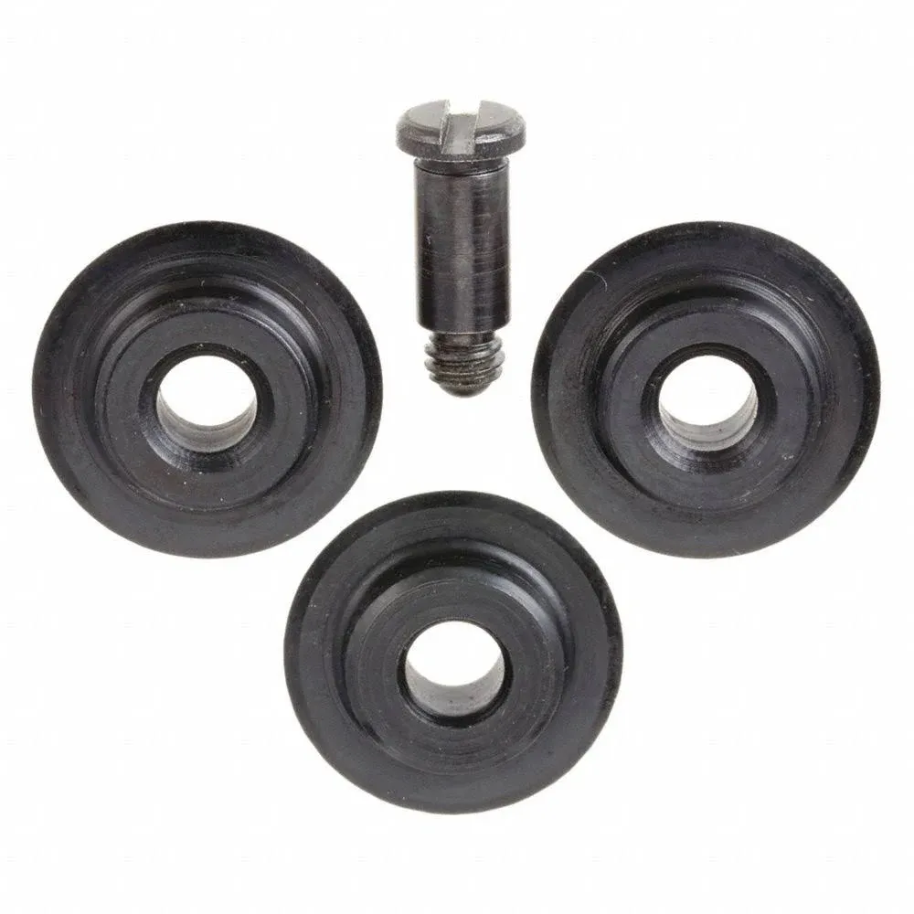 Imperial Tool TC1A Replacement Tube Cutter Wheel Set Includes 3 Wheels and 1 Screw