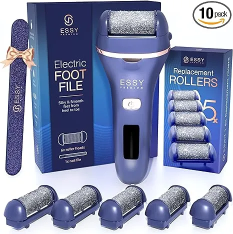 Essy Electric Foot Callus Remover Foot File Electric Callus Remover for Feet Electric Foot Filer Dead Skin Remover for Feet Call