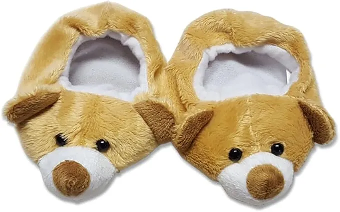 Teddy Bear Slippers Fits Most 14" - 18" Build-a-Bear and Make Your Own Stuffed Animals