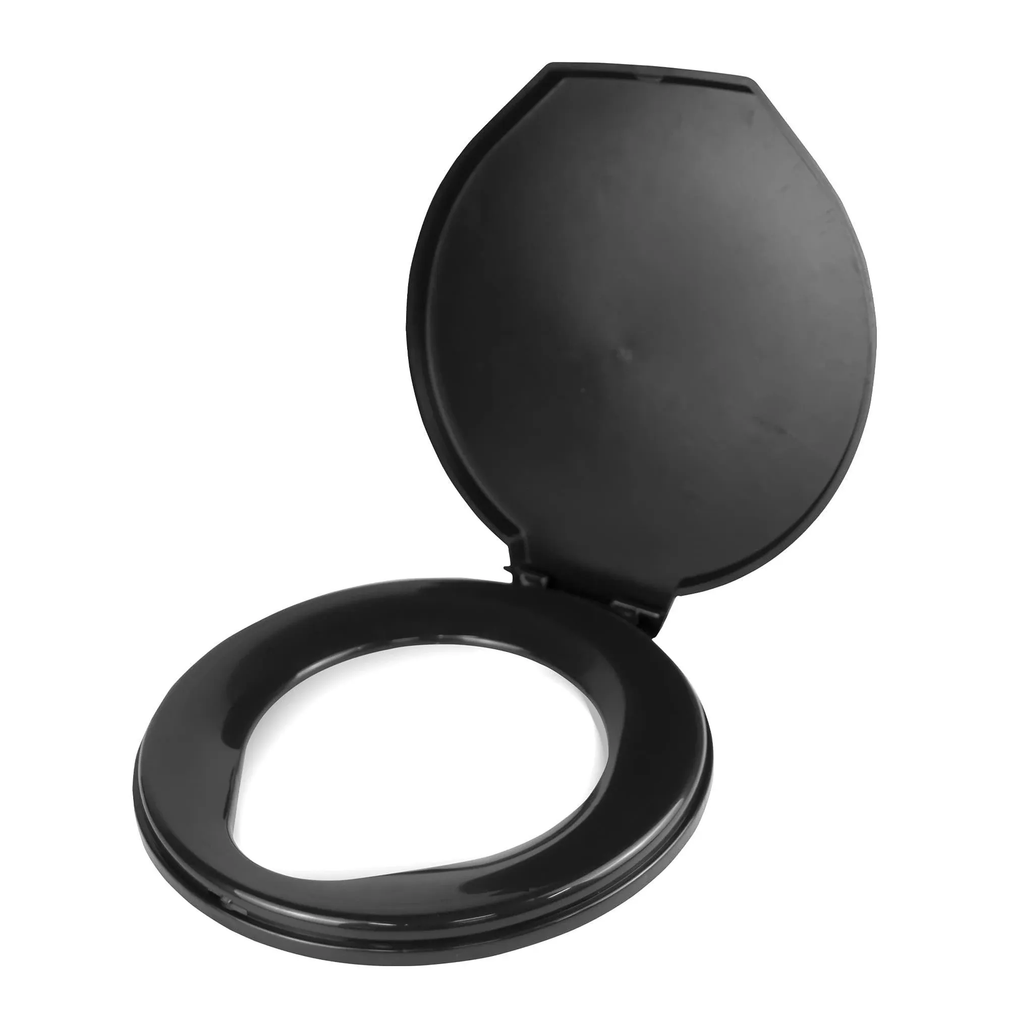 Portable Camping Toilet Seat with Lid - Ideal for Emergencies and Outdoor Advent