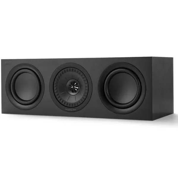 KEF - Q series 5-1/4" Passive 2-Way Center-Channel Speaker - Black