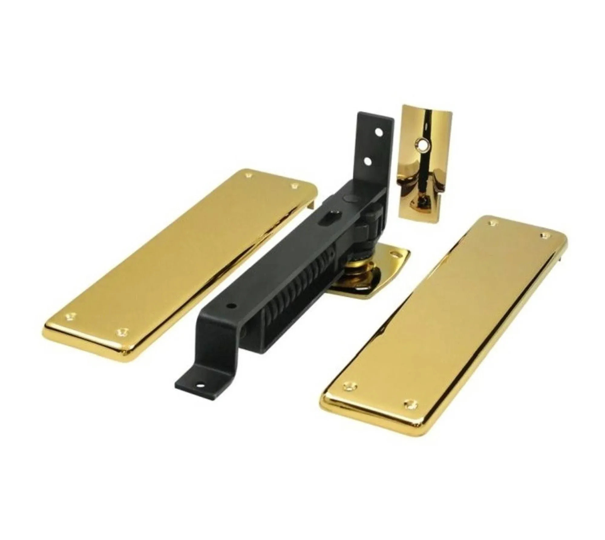 Deltana DASH95CR003 Spring HINGE,DOUBLE Action Solid Brass