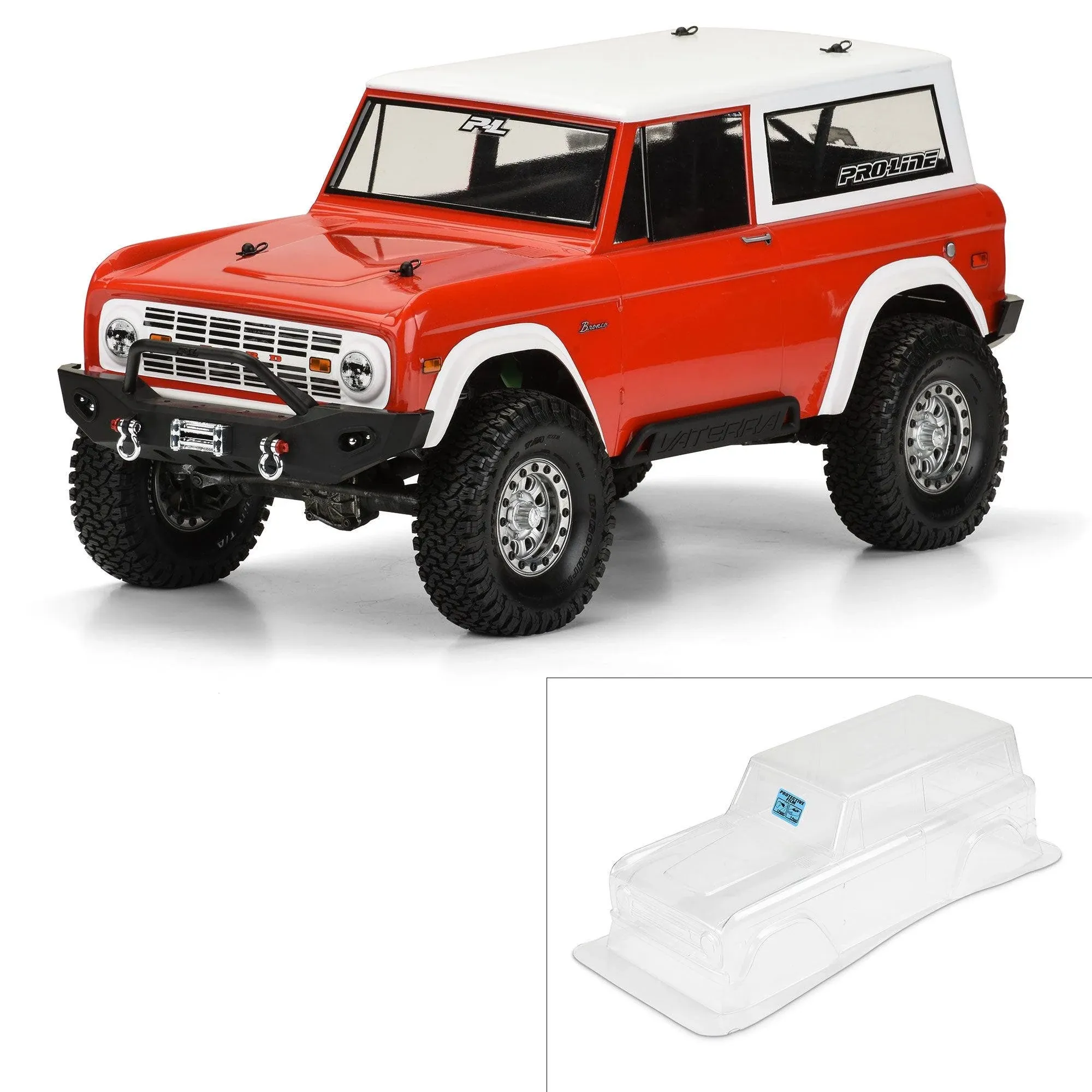 Pro-line Racing 1973 Ford Bronco Clear Body 1/10 Rock Crawler PRO331360 Car/Truck Bodies Wings & Decals