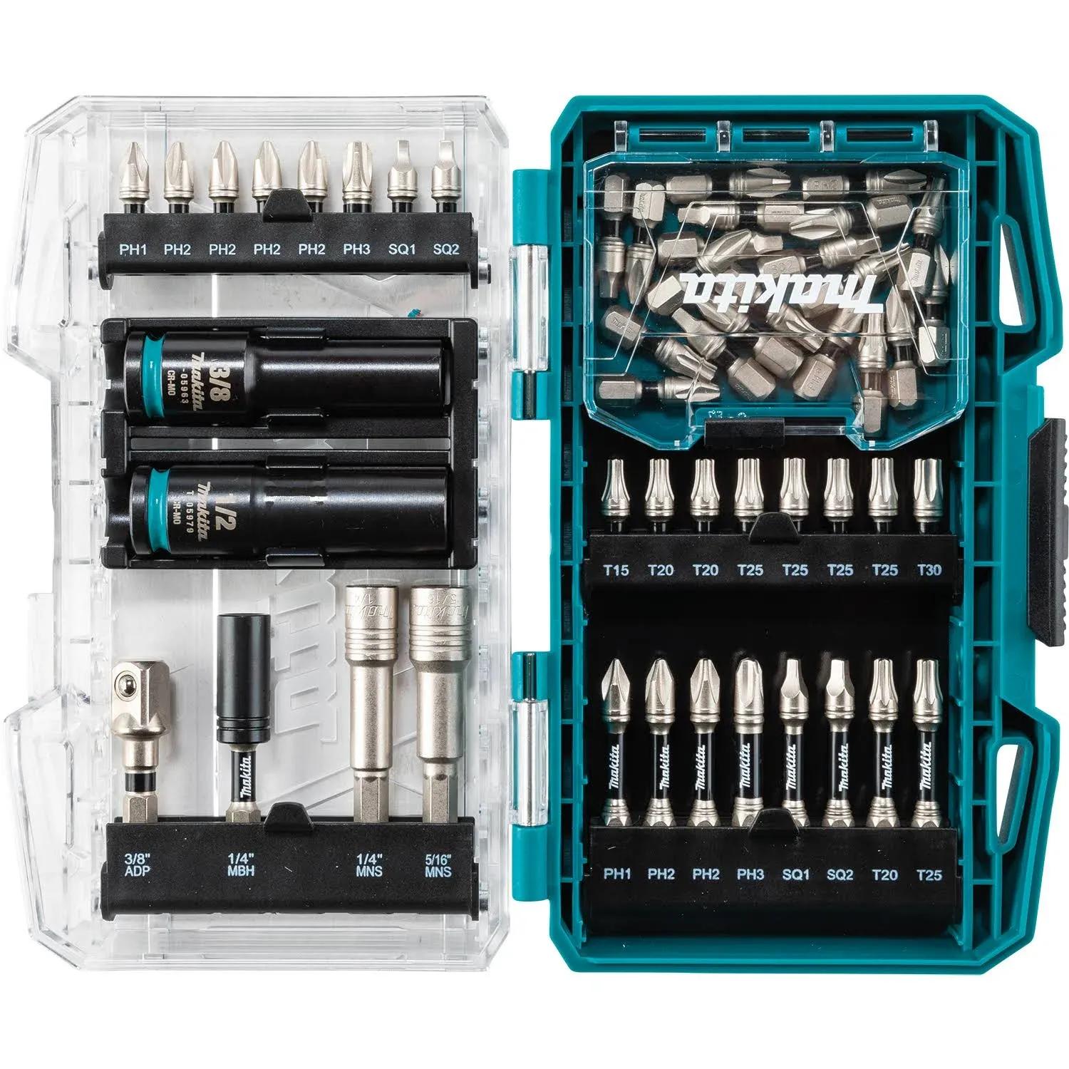 Makita T-05941 Impact XPS® 50 Pc. Impact Driving and Fastening Bit Set