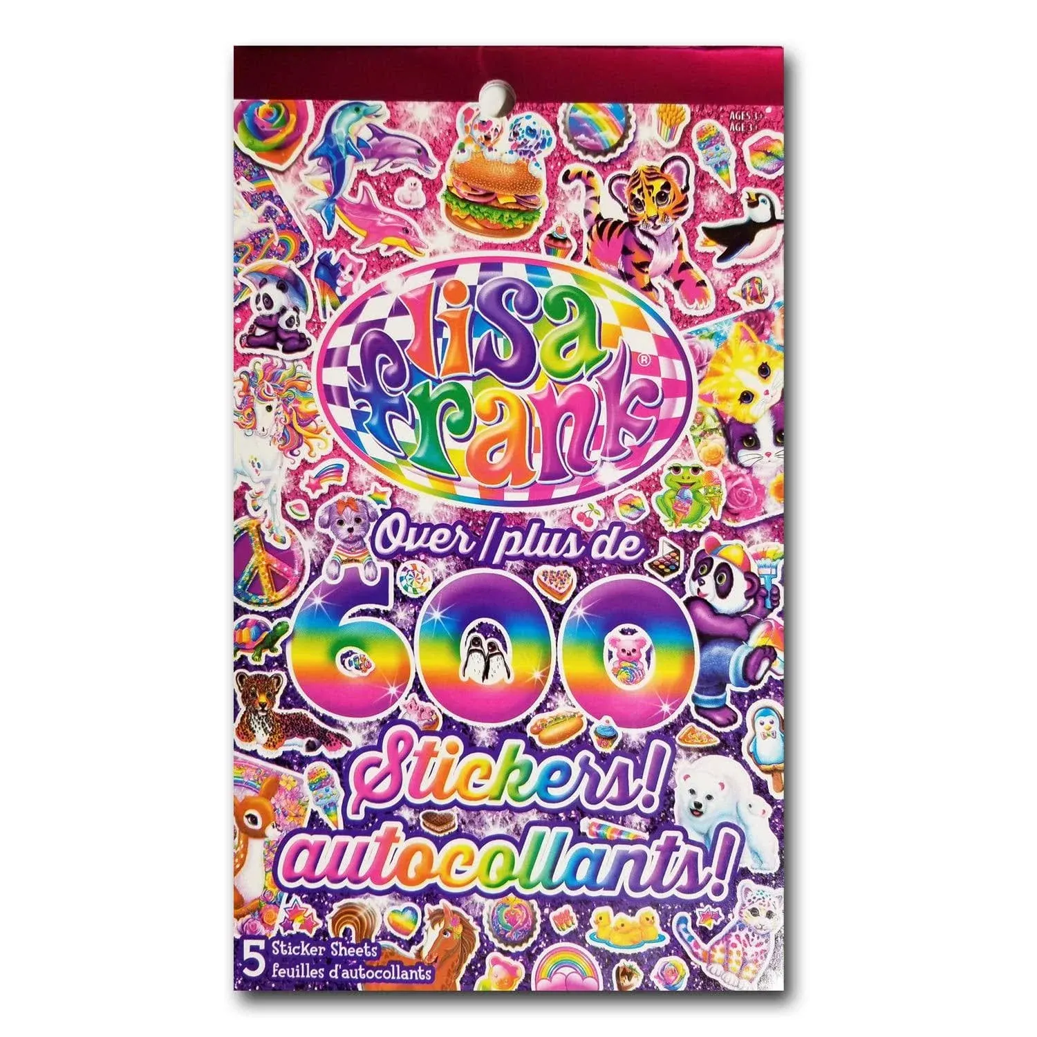 Lisa Frank Over 600 Stickers!