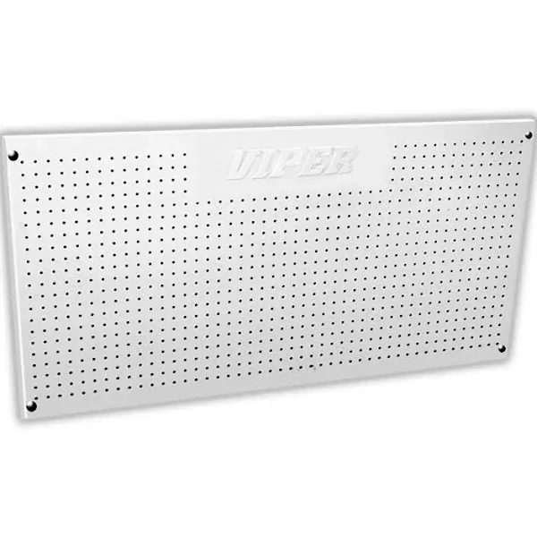 Viper Tool Storage Steel Pegboard in White (48-in W x 24-in H)