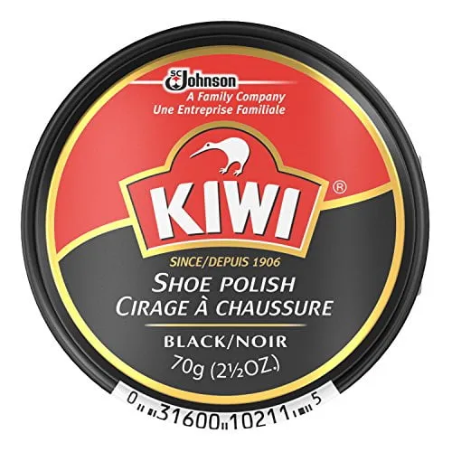 Leather Shoe Care Kit - Shines, Nourishes & Protects Shoes, Includes - 2 Shoe Polish (Brown & Black), 2 Sponge Applicators, 1 Shine Brush, 1 Shine Cloth, (Pack of 1 Kit)