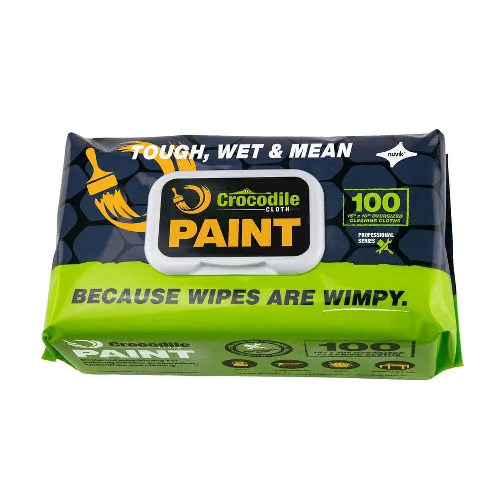 Painting Wipes - The Stronger Easier Way to Prep Surfaces &amp; Clean Up Paint Dr...