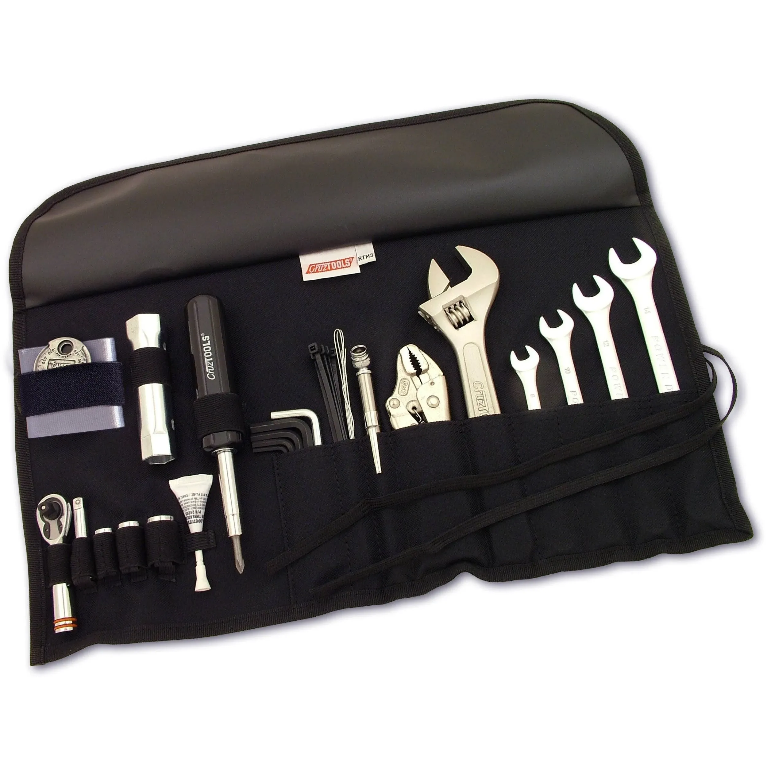 Cruz Tools RoadTech M3 Motorcycle Tool Kit RTM3