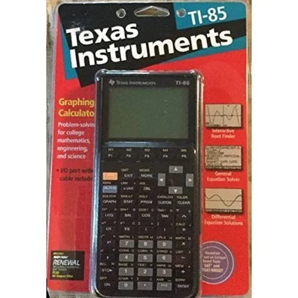 Texas Instruments TI-85 Advanced Graphing Scientific Calculator