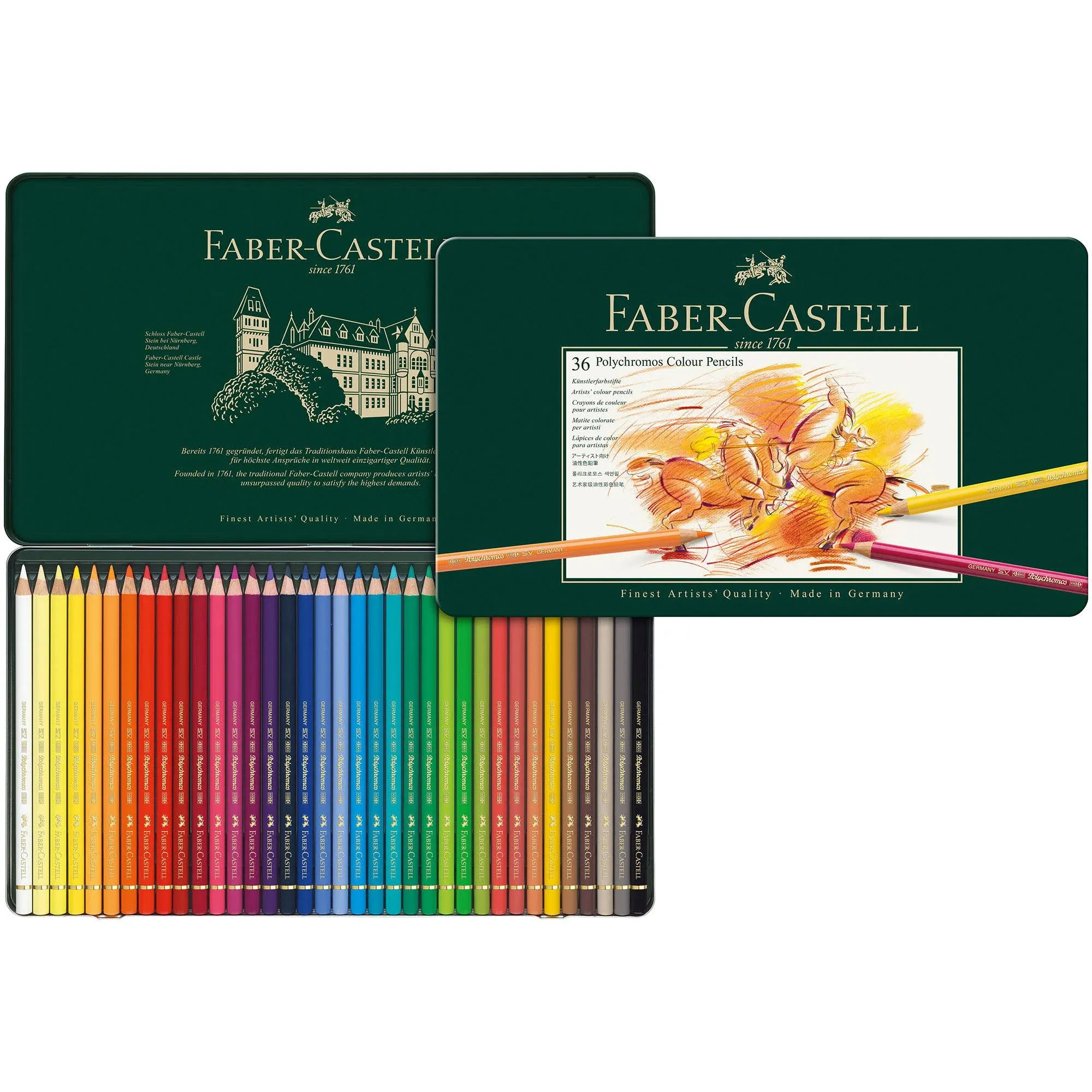 Polychromos Colored Pencils, set of 36