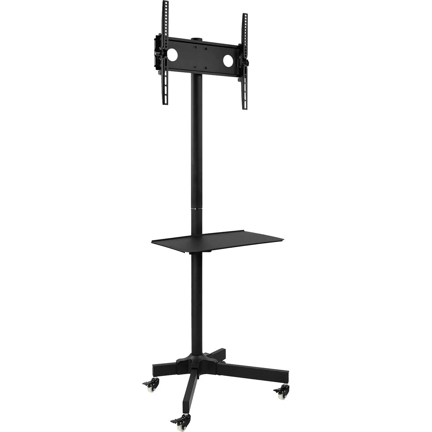 Mount-It! Adjustable Mobile TV Cart (23-55" Displays)