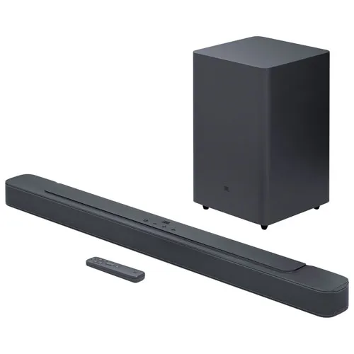 JBL Bar 2.1 Deep Bass MK2 | Barre de son 2.1 canaux - Avec Caisson de graves sans fil - Noir