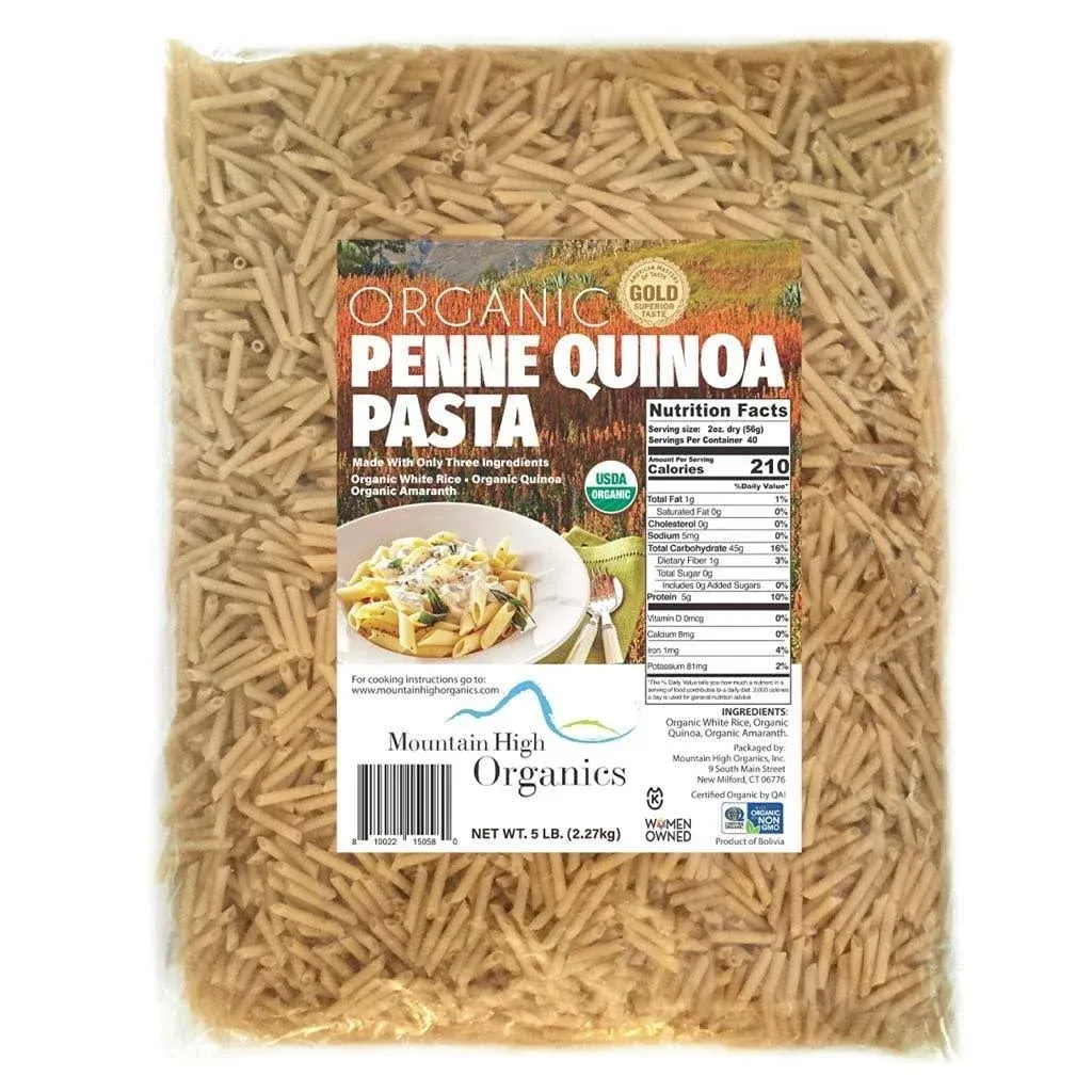 Penne, Quinoa, Organic, Gluten-Free