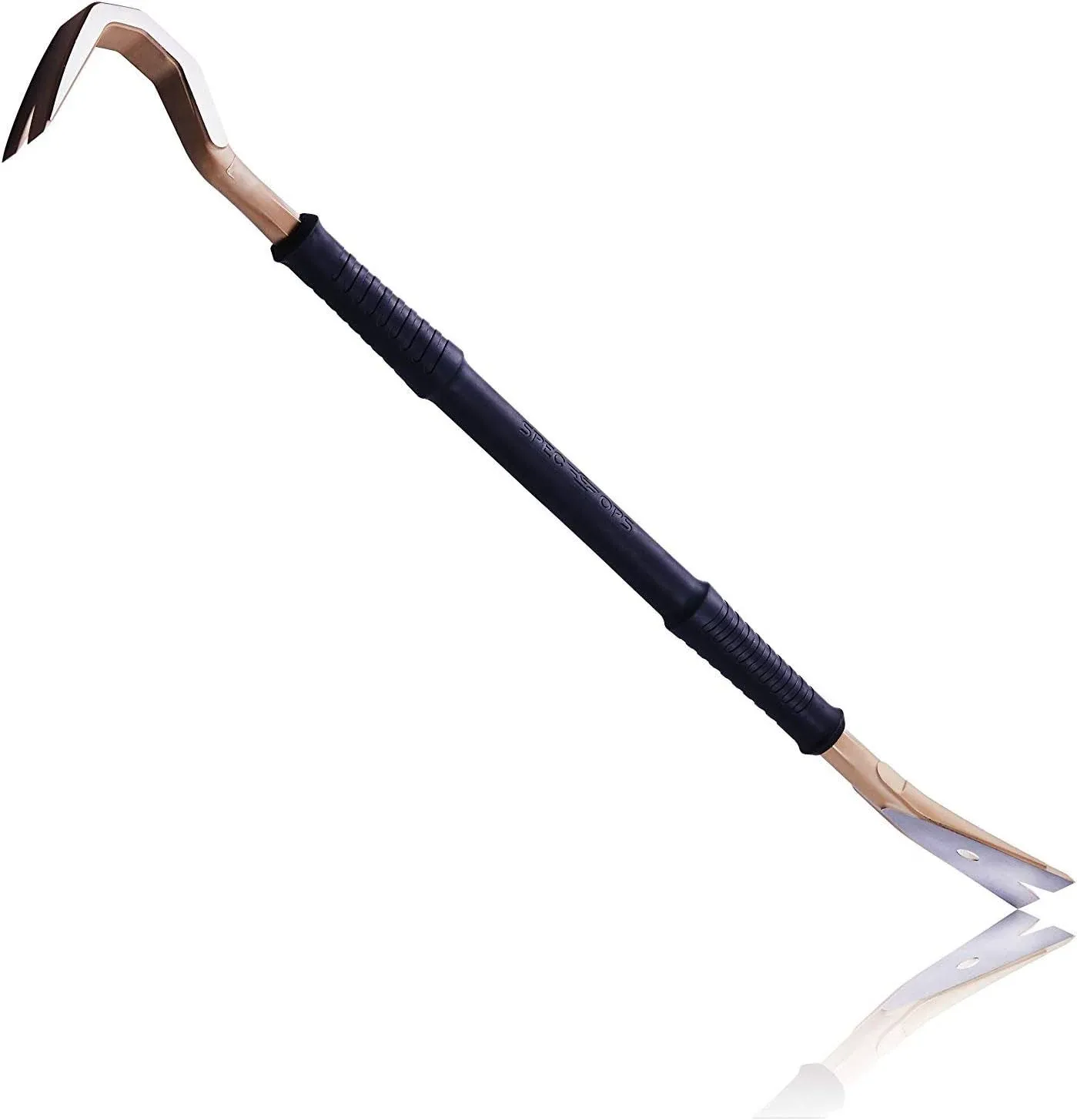 Spec Ops SPEC-D30PRY Tools 30" Wrecking Crowbar, Pry Bar Ends with Teardrop Nail ...