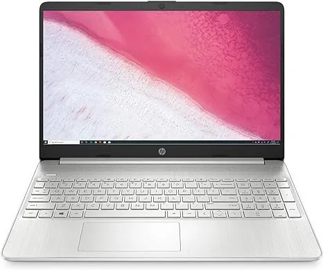 HP 15.6-inch HD Laptop, AMD Ryzen 3 3200U Processor, 8 GB RAM, 256 GB SSD, Windows 10 Home (15-ef0021nr, Natural Silver)