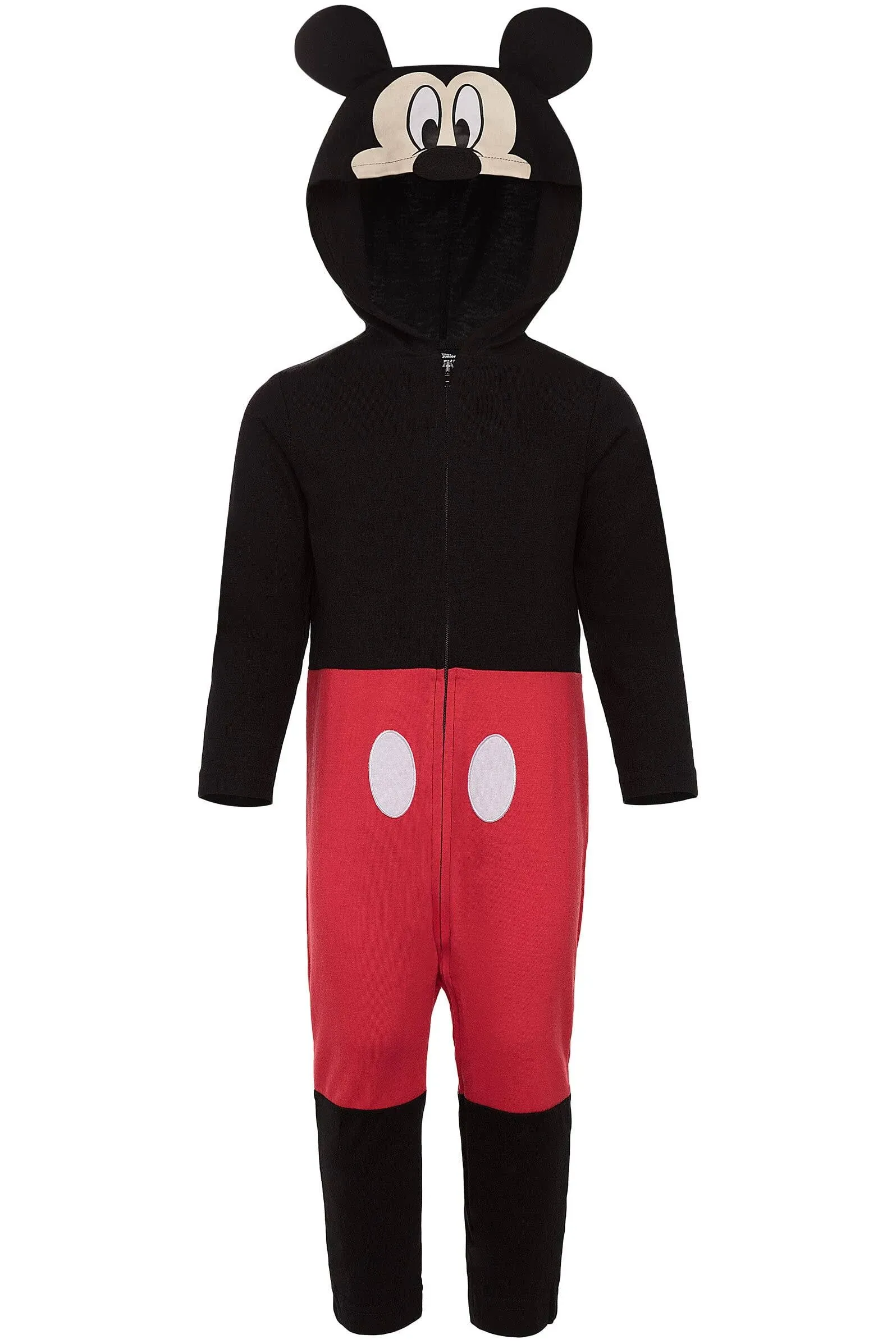 Kids Baby Disney Mickey Mouse Goofy Pluto Zip Up Coverall