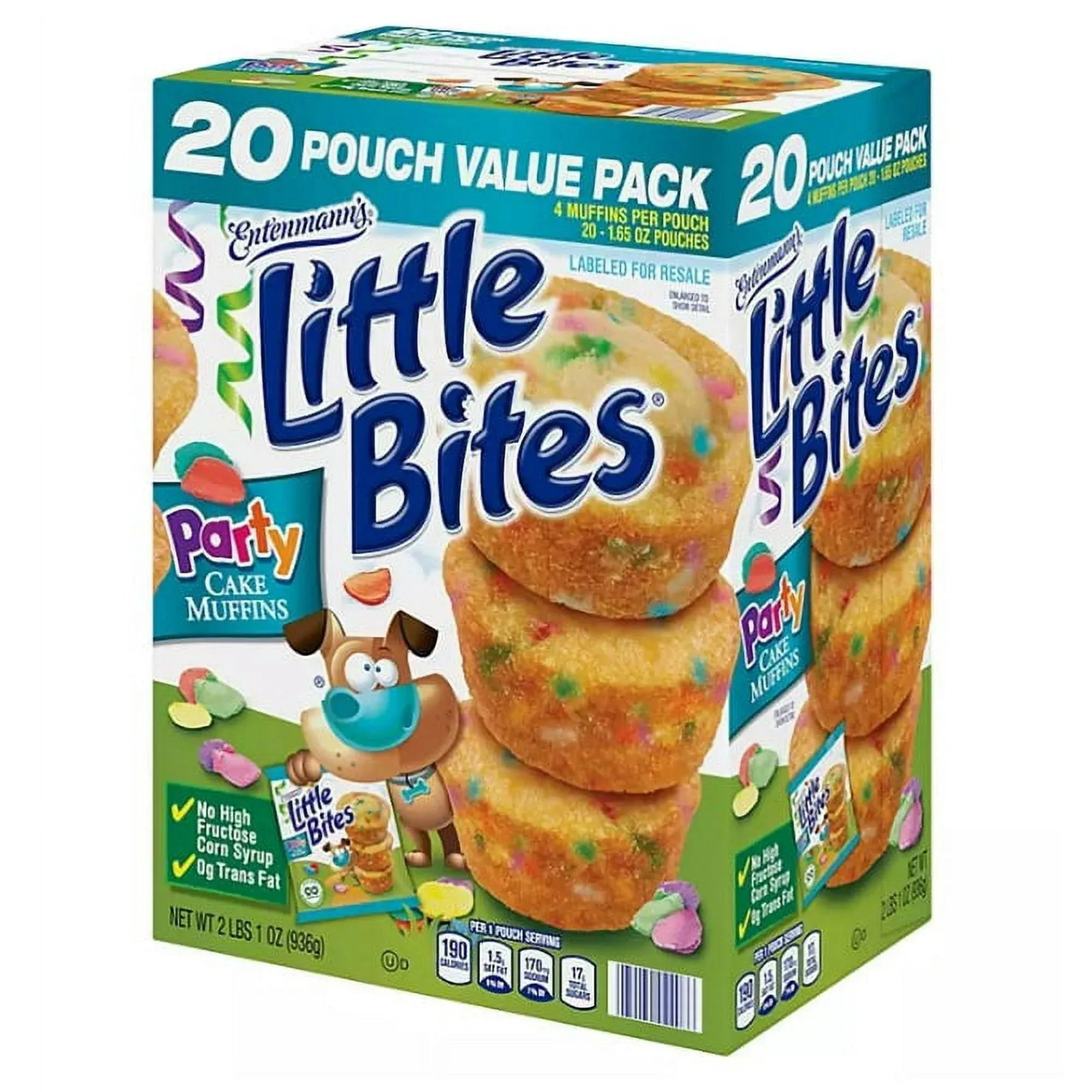 Entenmann's Little Bites Muffins - 20 Count - Party Cakes