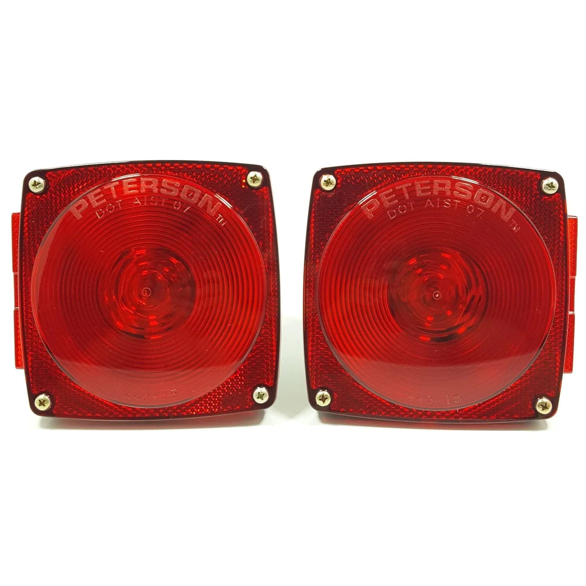 Pair of Peterson Stop-Turn-Tail Lights for Trucks, Trailers, RVs, 440 & 440L