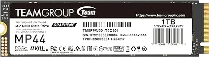 Team Group MP33 256GB M.2 2280 PCIe 3.0 Internal Solid State Drive