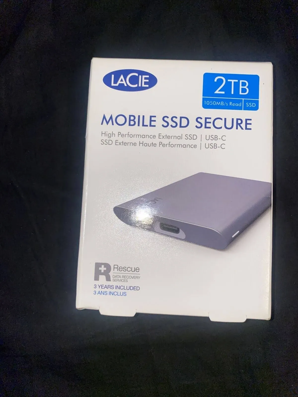 Lacie 1TB Mobile SSD Secure USB-C Drive