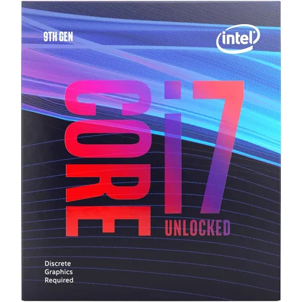 BX80684I79700KF Intel Core i7-9700KF Coffee Lake Processor