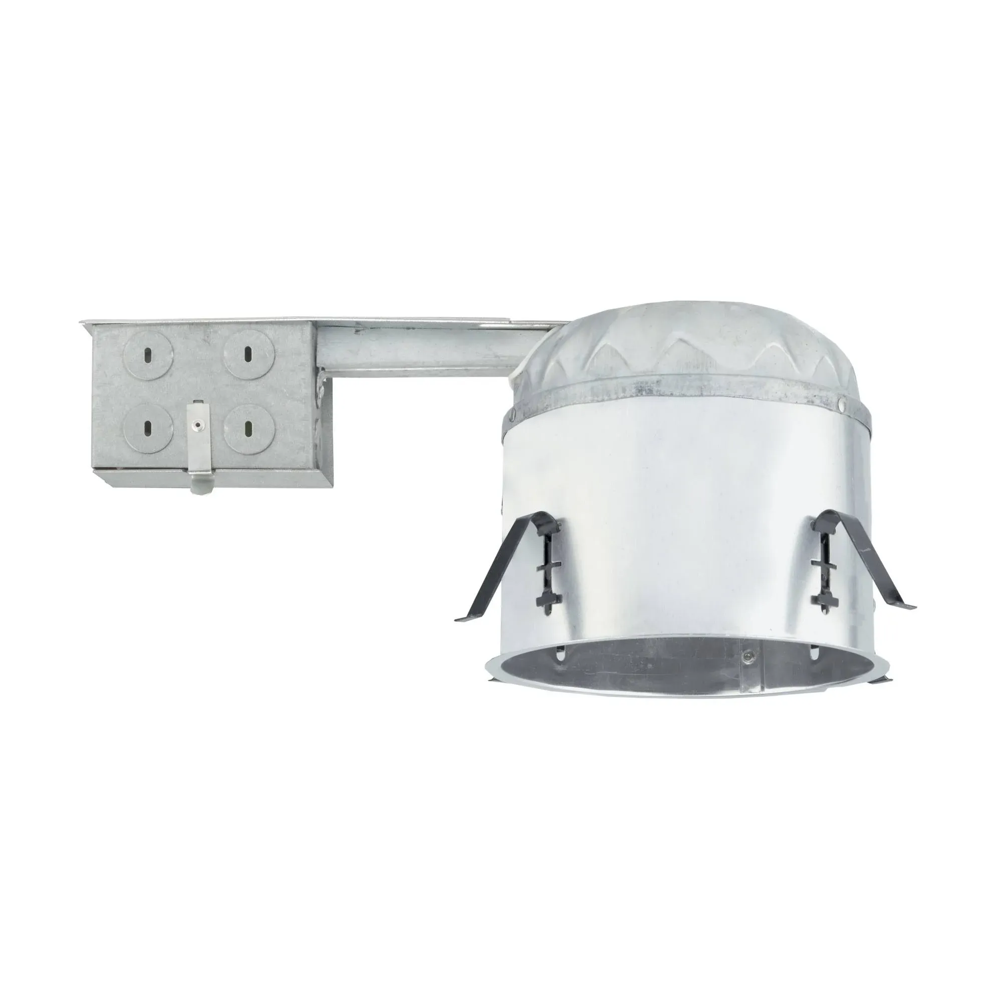 NICOR Lighting 17014AR 6-inch Shallow E27/E27 Air Tight Recessed Remodel Housing, IC-Rated, Neutral, Pack of 1, 1 CountNICOR Lighting 17014AR 6-inch Shallow E27/E27 Air Tight Recessed Remodel Housing, IC-Rated, Neutral, Pack of 1, 1 Count