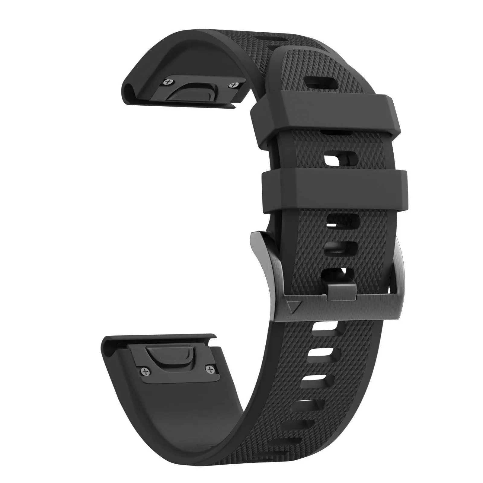 Quick Fit Silicone Watch Band Strap For Garmin Fenix 7 7X 6 6X Pro 5 5X Plus 3HR