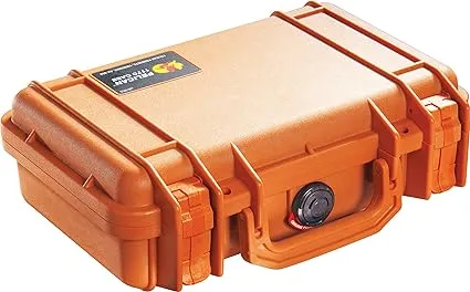 Pelican 1170 Case With Foam (Orange)