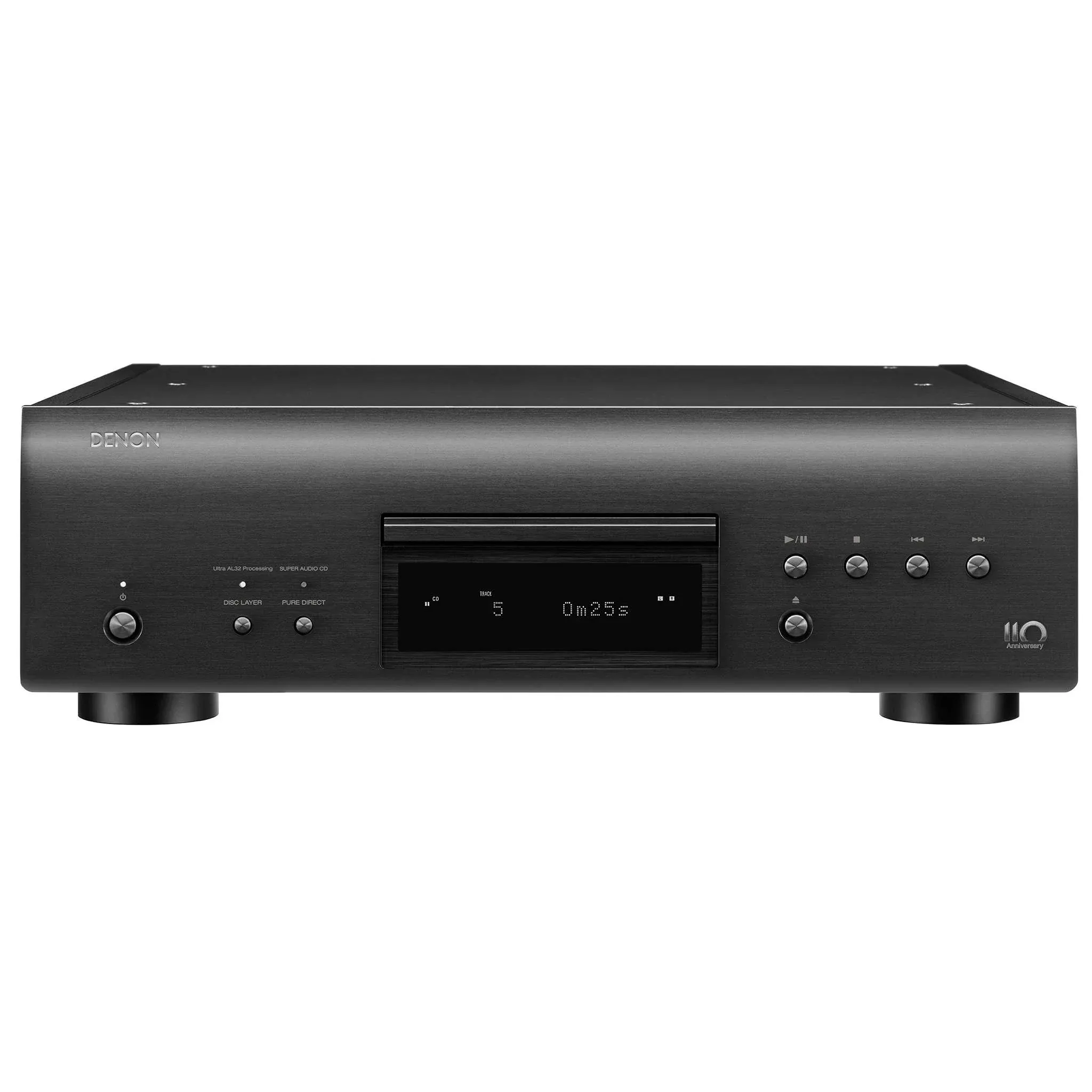 Denon DCD-A110 | Lecteur SACD - Édition 110e anniversaire - Mécanisme SVH - Graphite argenté